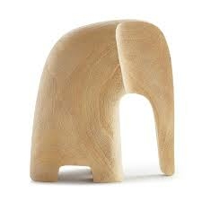 ESCULTURA ELEFANTE ABSTRATO EM POLIRRESINA M