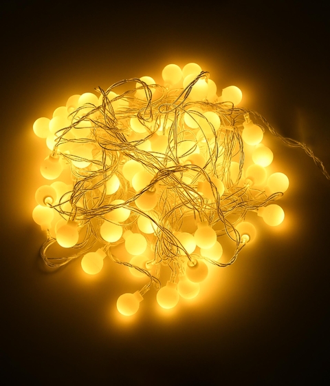 PISCA PISCA AMARELO LED 10 METROS