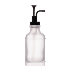 PORTA SABONETE LÍQUIDO DE VIDRO COM BICO CURVO REVIVAL 500ML