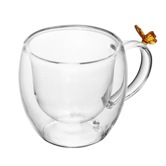 XÍCARA DE CHÁ SUN GARDEN VIDRO BOROSSILICATO 180ML - CONJUNTO COM 2 - comprar online