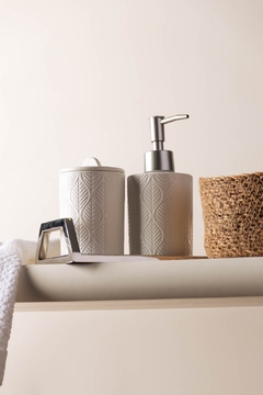 KIT PARA BANHEIRO SHEET BRANCO - 2 PEÇAS - loja online