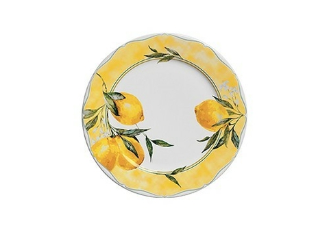 PRATO SOBREMESA CITRON - CONJUNTO COM 2