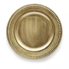 SOUSPLAT GALLES DOTS OURO - CONJUNTO COM 2