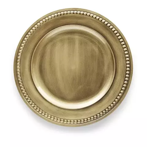 SOUSPLAT GALLES DOTS OURO - CONJUNTO COM 2