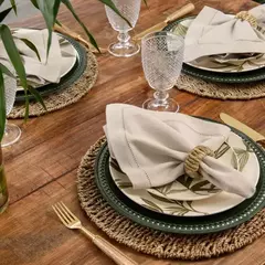 SOUSPLAT GALLES ANTIQUE VERDE - CONJUNTO COM 2 na internet