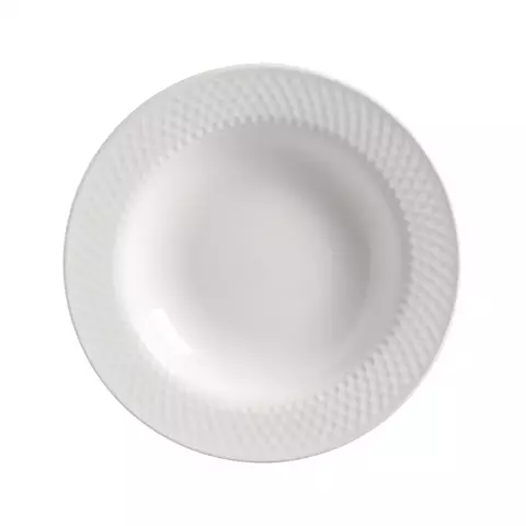 PRATO FUNDO SPLIT WHITE CLÁSSICO - CONJUNTO COM 2