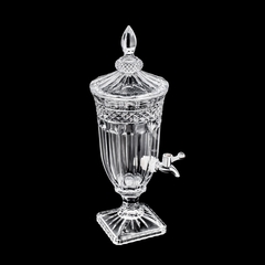 DISPENSER CRISTAL ECOLÓGICO COM PÉ E TAMPA BRANDON 2L - comprar online