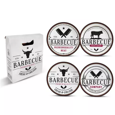 KIT BBQ COLLECTION - CONJUNTO COM 4