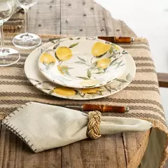 CAMINHO DE MESA MANALI VERDE 40x170CM - UNIDADE - comprar online