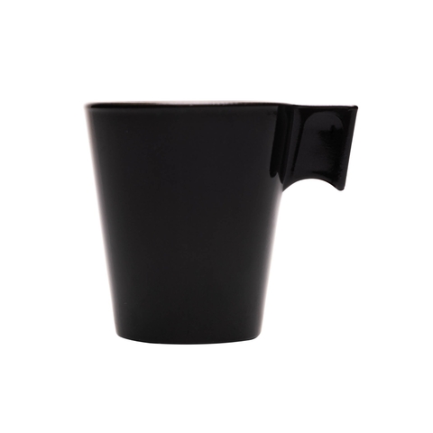 XÍCARA DE CAFÉ OPALINO PRETA 80ML - UNIDADE