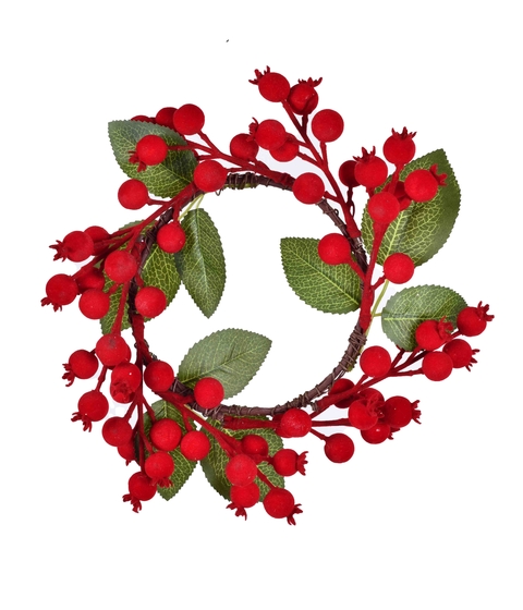 GUIRLANDA BERRY ROMA VERMELHO