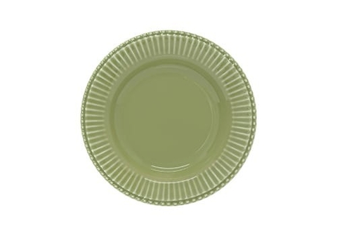 PRATO FUNDO FRISADA VERDE - CONJUNTO COM 2