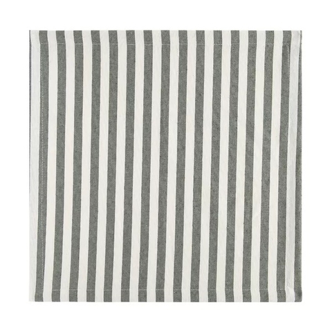 GUARDADAPO DE TECIDO ECO LISTRAS VERDE - CONJUNTO COM 6
