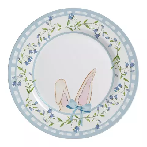 PRATO RASO LÍRIO DA PÁSCOA - CONJUNTO COM 2