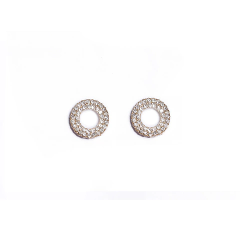 ARO CIRCULAR CON STRASS - A4643