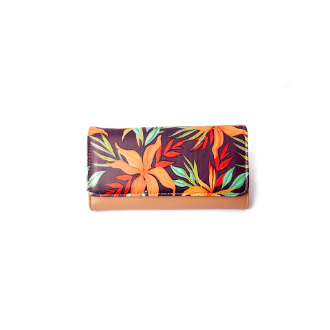 BILLETERA CON SOLAPA ESTAMPADA - BI454/48