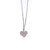 COLGANTE CORAZON CON STRASS - C2387