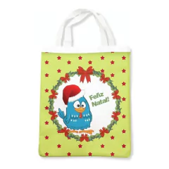 Bolsa Mini Ecobag Natal - Vários Temas - Banguela Gifts | Personalizados