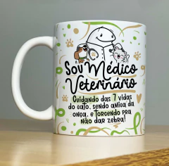 Caneca Sou Médico(a) Veterinário (a) na internet