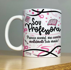 Caneca Sou Professor(a) na internet