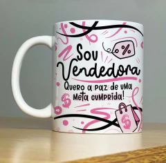 Caneca Sou Vendedor(a) - comprar online