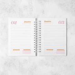 Mini Agenda Neutra DATADA - A6 - Banguela Gifts | Personalizados