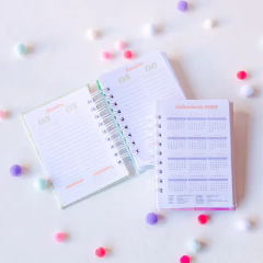 Mini Agenda Neutra DATADA - A6 na internet