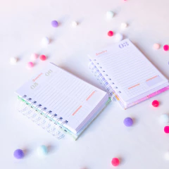 Mini Agenda Neutra DATADA - A6 - Banguela Gifts | Personalizados