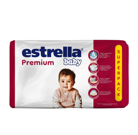 Pañales Estrella Premium