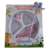 Plato Térmico Involcable - Rosa y Blanco - Dispita Cod:10611