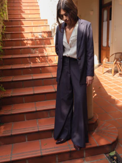 Imagen de Blazer Burdeos Tartan