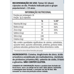 Cabelo - Pele - Unha 60 cápsulas 500mg Herbalize - comprar online