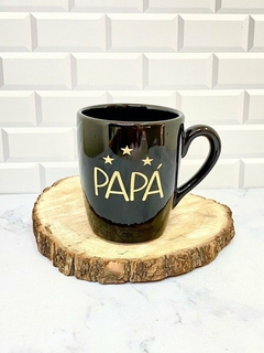 Tazas Negras Bombé