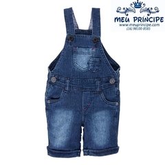 Jardineira Jeans Bebe
