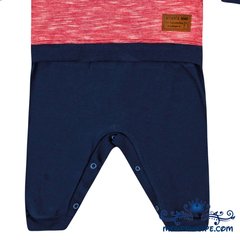 Macacão Longo Polo Bebê Vermelho - comprar online