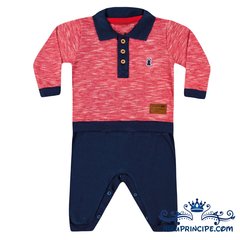 Macacão Polo Bebe Menino Longo