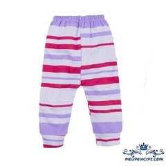 Mijao Listrado lilas top chot