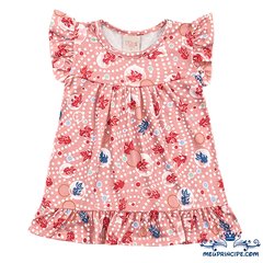 vestido para bebê estampado