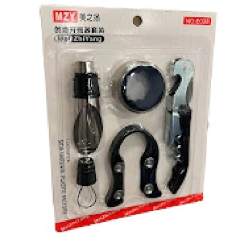 Set abridor de vino 4 piezas