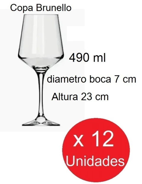 $2798- Copa Brunello 490 ml Nadir - comprar online