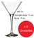 Copa Windsor Martini 250 ml Nadir x 6 unidades - comprar online