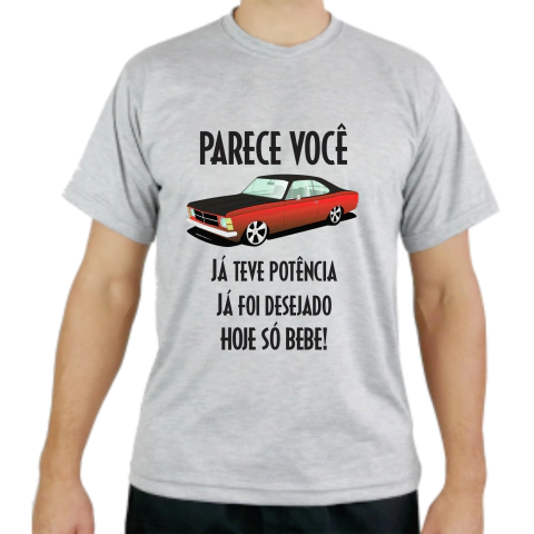 Camiseta parece Você na internet
