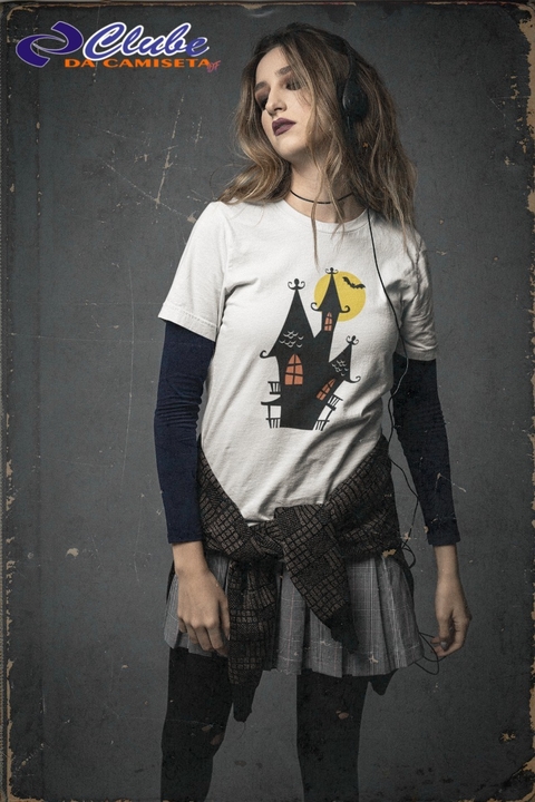 Camiseta Halloween Castelo