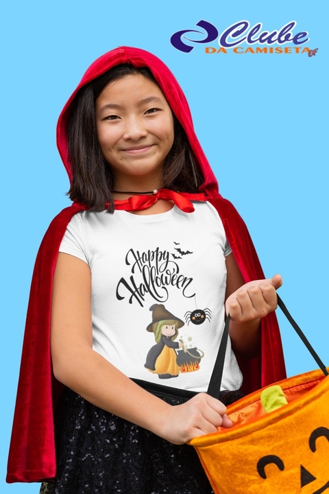 Camiseta Personalizada Halloween Bruxinha