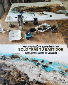 Imagen de Workshop Arte Abstracto: asfáltica-chorreados-textura