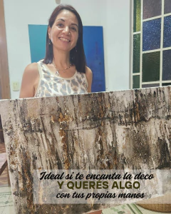 Workshop Arte Abstracto: asfáltica-chorreados-textura - comprar online