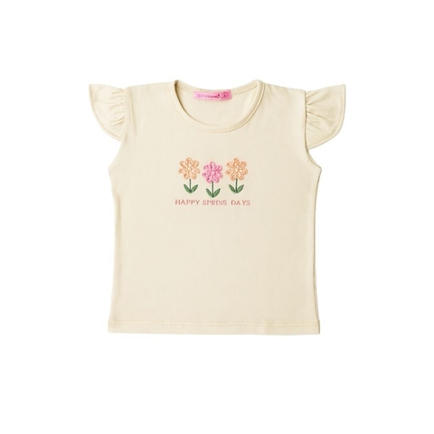 REMERA BORDADO HAPPY