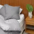 Edredon Acolchado Otoman Rayado + 2 Almohadones