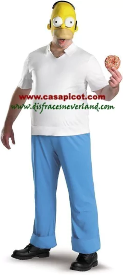 Homero Simpson - Disfraces Neverland de Casa Picot