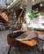 Fogonero alto con parrilla en 80cm. - Isolina Deco